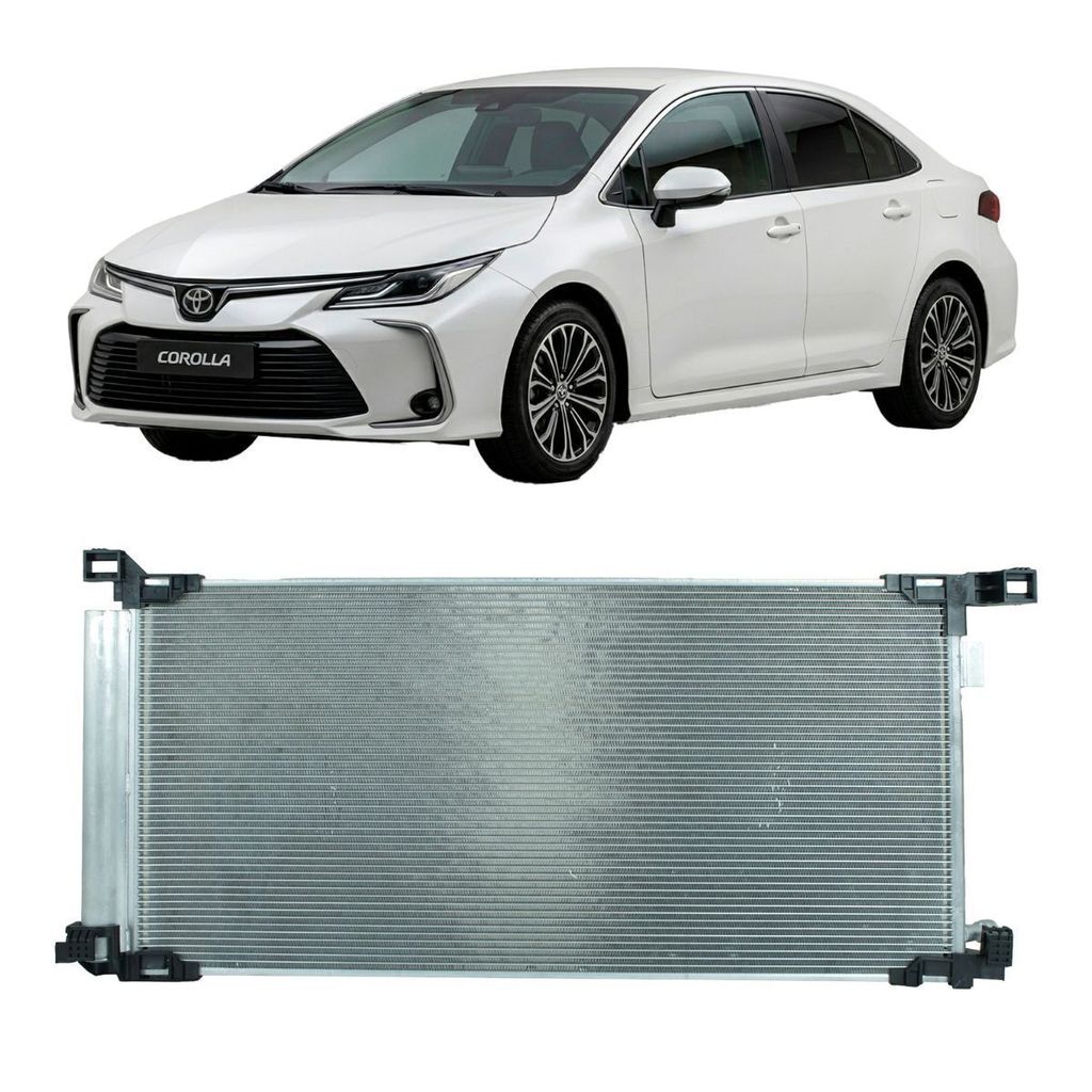 CONDENSADOR COROLLA 2.0 2019/2026 ORIGINAL DENSO 884A002190 160BC4477404930RC CD FILIAL CAMPINAS