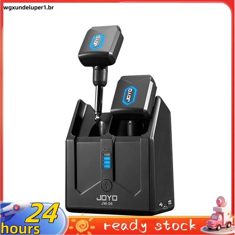 - 06 Sistema De Guitarra Sem Fio 5.8 Ghz Transmissor E Receptor Digital Para Elétrica Maçarico