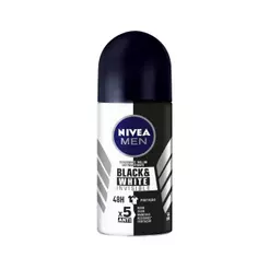 NIVEA MEN Desodorante Roll-on Black & White Invisible Original 50ml