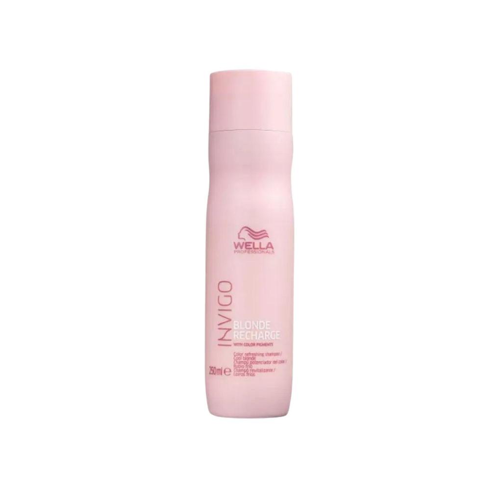 Shampoo Wella Invigo Blonde Recharge Desamarelador 250 ml