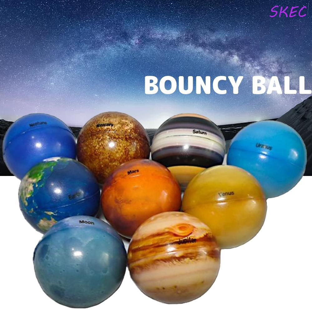 SKEC Lua Estrela Bola Colorido Brinquedo Educativo Esponja Sistema Solar Alívio Do Estresse Terra Globo