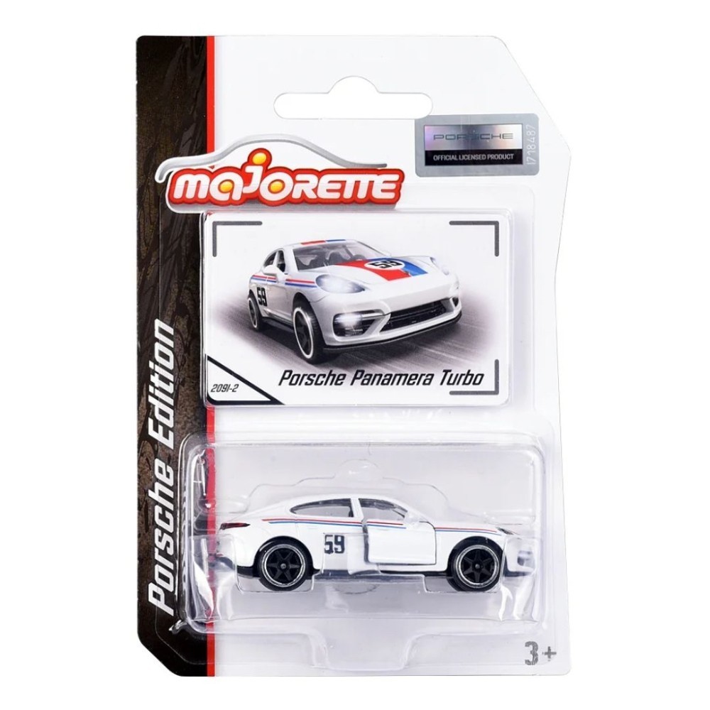 Miniatura Porsche Panamera Turbo 1:64 Majorette Porsche Edition