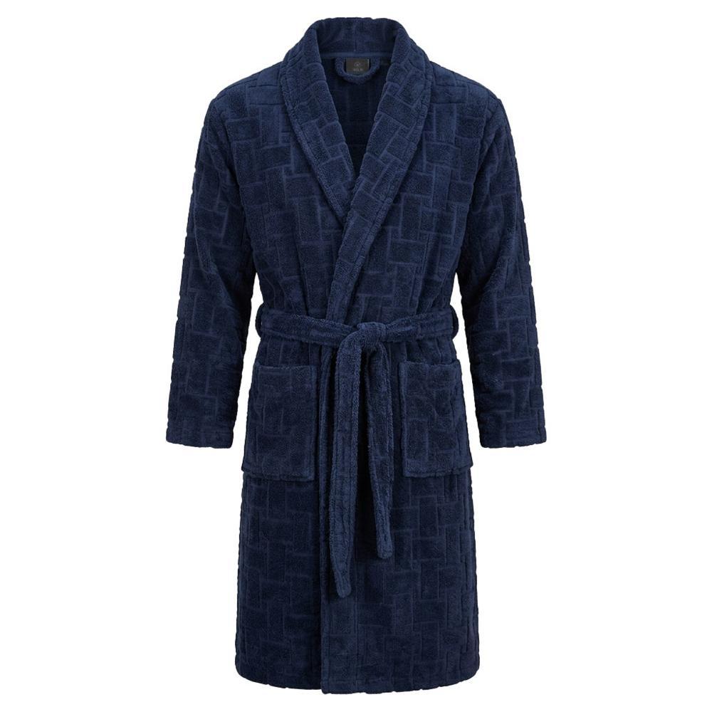 Roupão Masculino Shelter Azul Marinho Microfibra G - Wolff
