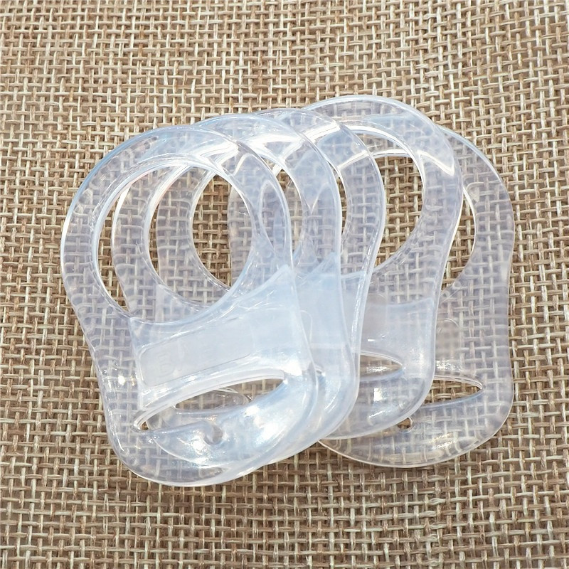 Kit 5 adaptador de chupeta sem alça MAM NUK LILLO de silicone macio para prendedor de chupeta