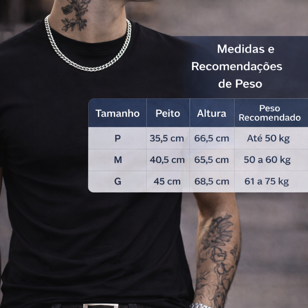 Detalhes do Kit 3 Camiseta Masculina Justa Modelo Americano Canelada Básica Premium Rapper
