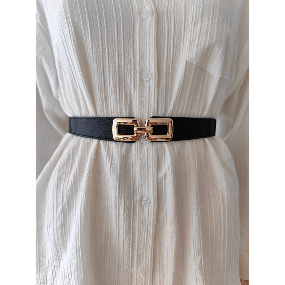 cinto feminino cinto feminino largo Cinto feminino decorativo combinando vestido verão novo estilo moda elástica cintura