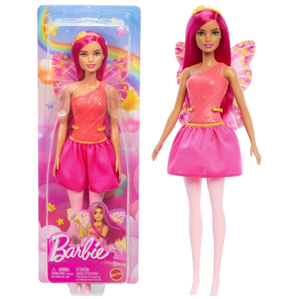 Boneca Barbie Fada Cabelo Pink - Dreamtopia - Mattel