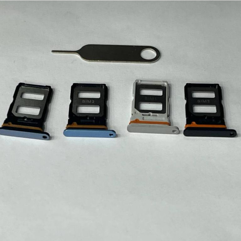 Gaveta Porta Chip Bandeja Sim Card Slot + Chave ejetora Compativel Poco X6 pro 5G Note 13 pro 5G