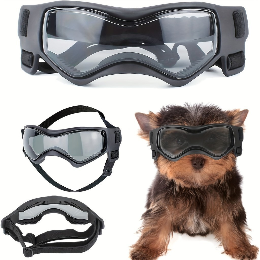 Óculos De Sol Para Cães De Raças Pequenas-Proteção UV Atividades Ao Ar Livre , Perfeitos Andar De Bicicleta E Dirigir-- 