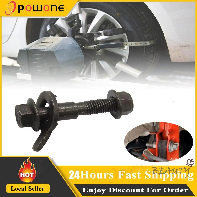 Parafuso De Camber De Alinhamento De Roda Preta De 12 Mm 10.9-Excêntrico Para Reparo De Ajuste De Carro