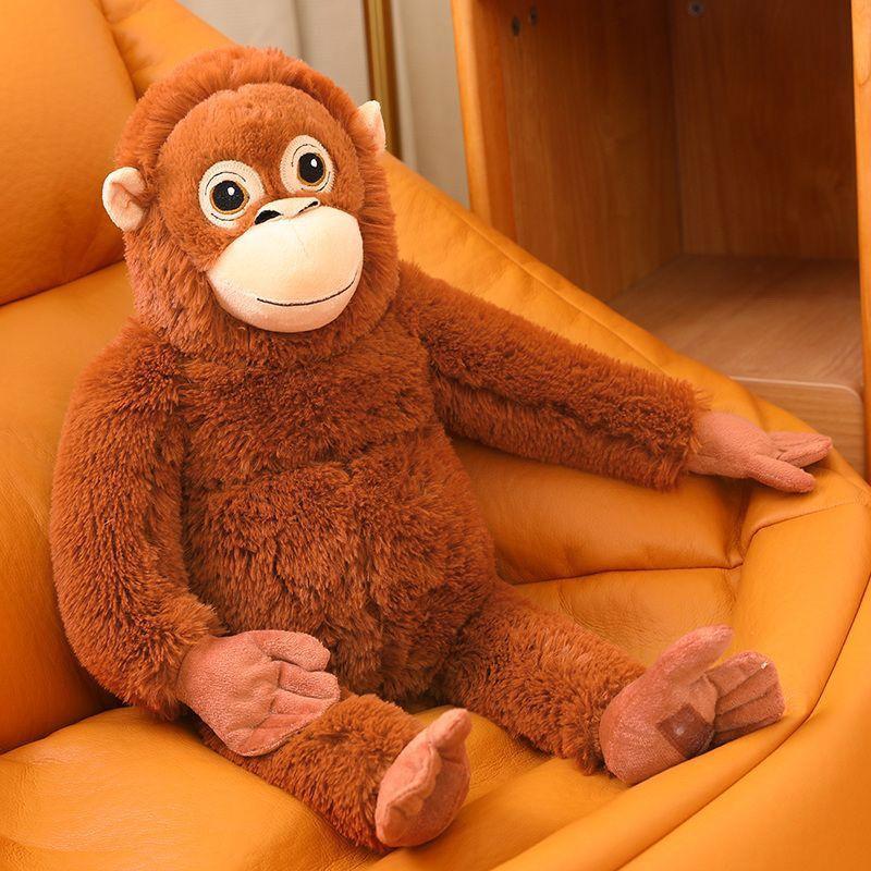 Bonito gorila boneca influenciador de braço longo pequeno macaco boneca bonito Ragdoll pelúcia presente da menina