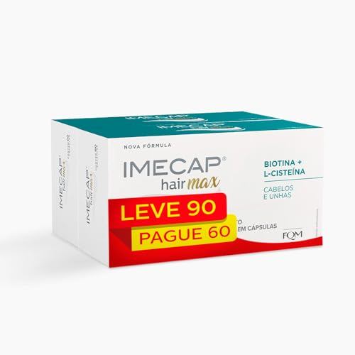 Tratamento Queda Cabelo Imecap Hair Max 90 Unid Força Total