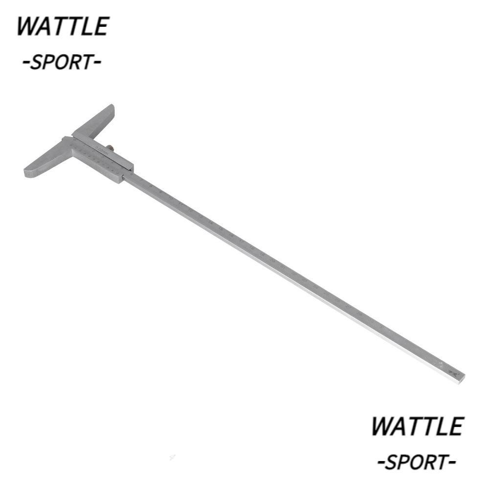 Ferramenta De Medição De Micrômetro WATTLE 300 Mm , Paquímetro Vernier De Profundidade De Alcance De 0.02 Com Resolução 
