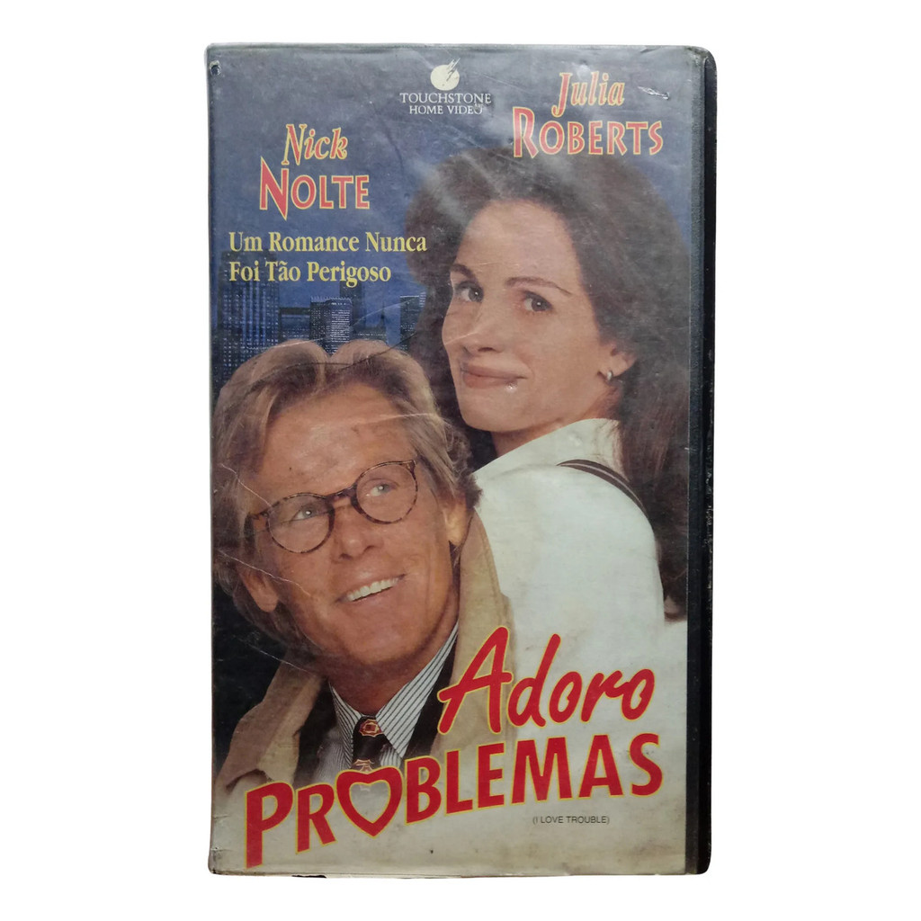 Vhs Adoro Problemas - Nick Nolte - Julia Roberts