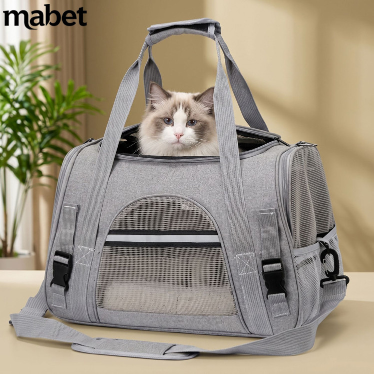 Gato saco passeio portátil respirável portátil saco para animais de estimação saco de passeio para animais de estimação