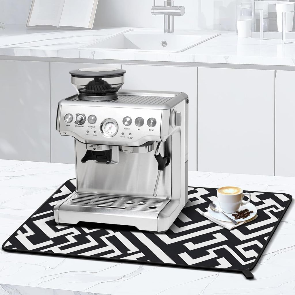 Tapete para Café Breville - Tapete para Estação de Café, Máquina de Espresso, Panela de Café, Base para Secagem de Louça