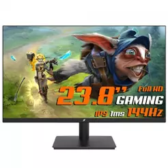 Monitor Gamer SuperFrame Ace 23.8 Pol Full HD IPS 144Hz 1ms Flicker-Free HDMI/VGA SF-MN-ACE24FSIFD1B