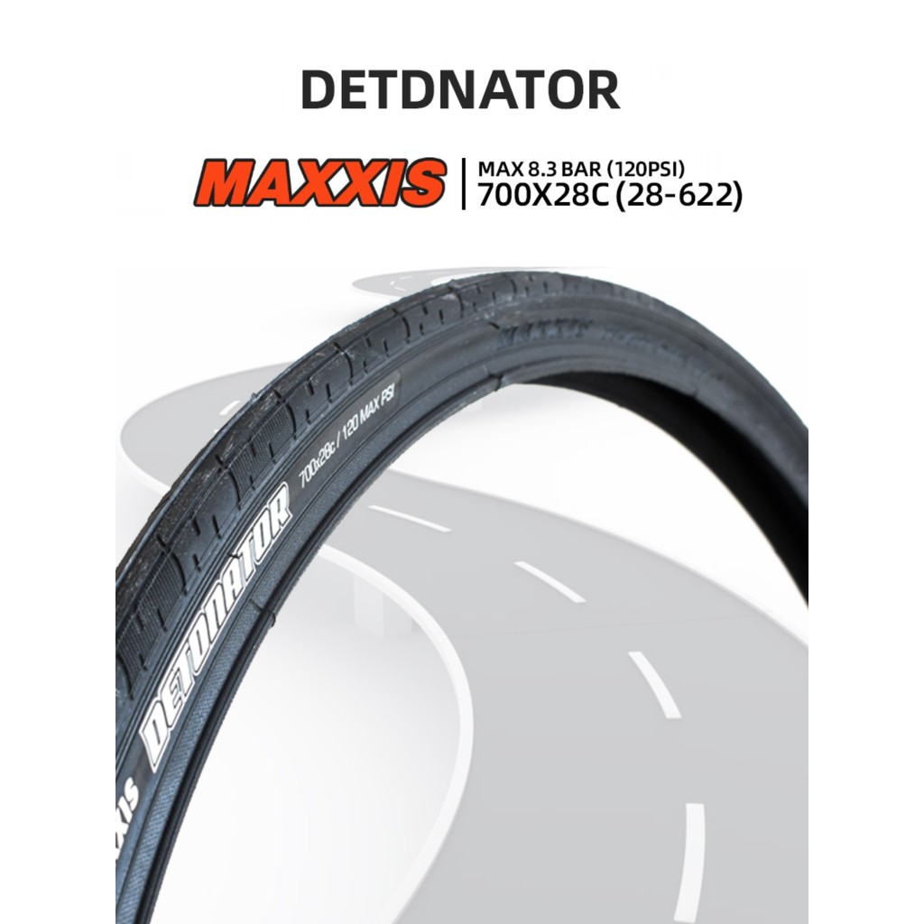 Maxxis maxxis DETDNATOR 700x28c Pneu externo de bicicleta de estrada de velocidade morta Pneu de bicicleta antiderrapant