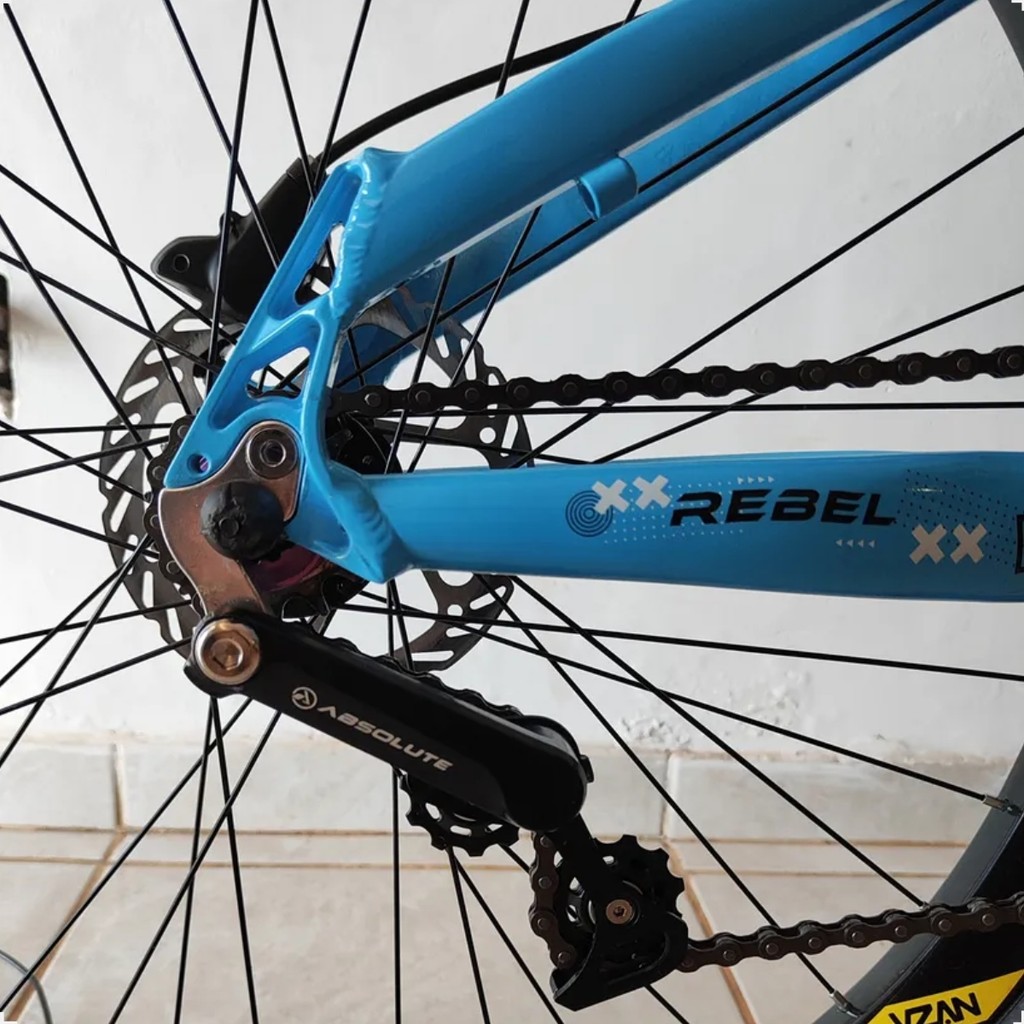 Tensionador Esticador De Corrente Bike Absolute Brutus Bike Montadinha Gios Hupi Perifa Freeride · foto 2