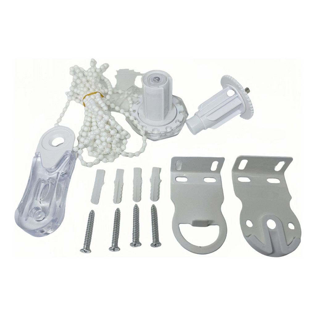 Kit Tubo Comando Persiana Rolo blackout 28mm Peças Reposição Fácil Instalação