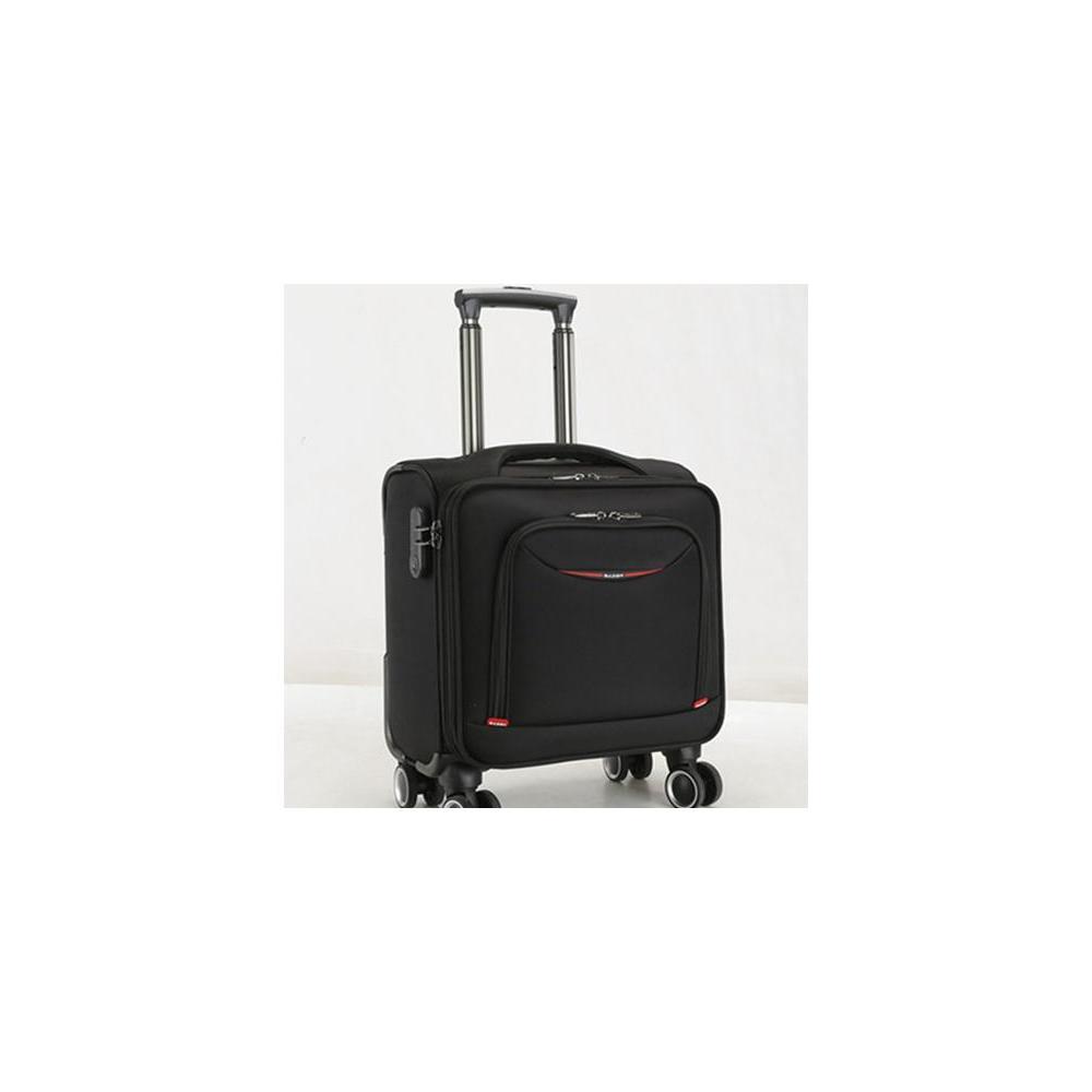Bagagem pequena senha Oxford pano forte feminino durável leve couro bagagem embarque viagem novo estilo Universal Wheelb