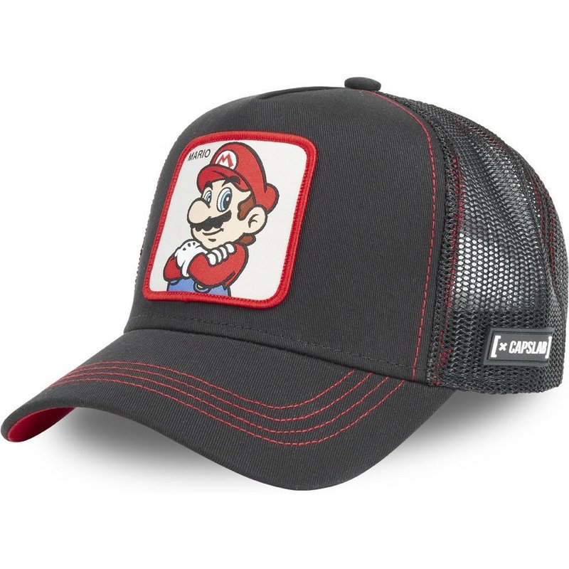 Boné de Beisebol Super Mario Anime, Boné de Verão com Tela, Boné Trucker para Homens e Mulheres Cpslab