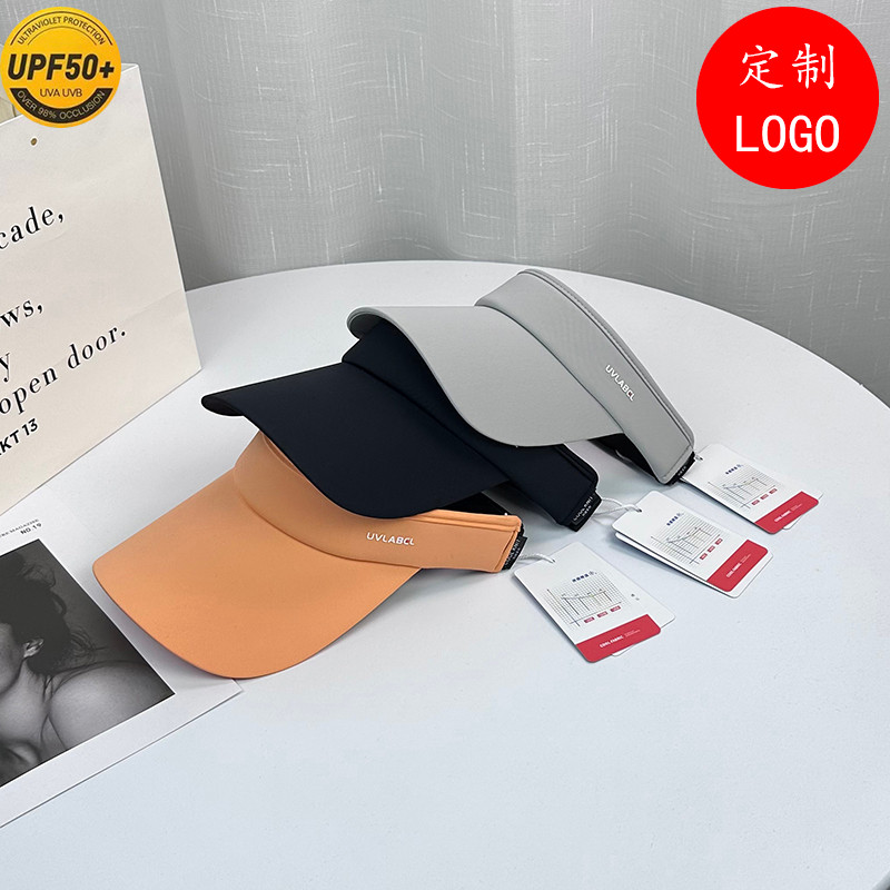 Japão japão UVcut esportes ao ar livre sentido de gelo vazio chapéu superior casal primavera verão correndo lazer pára-s