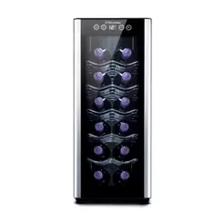 Adega de Vinho 12 Garrafas ACB12 Preto Eletrolux