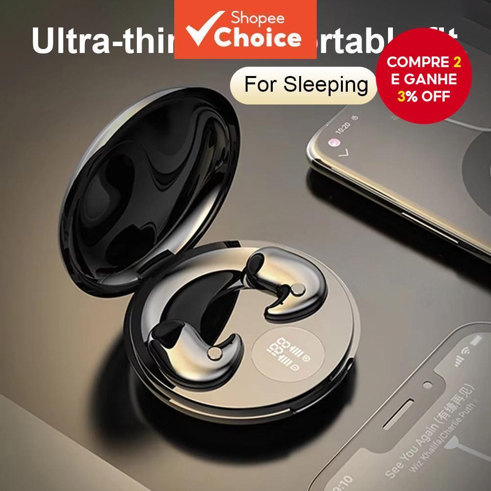 Y39 Mini Fones De Ouvido TWS Para Dormir Jogos HiFi À Prova D'água Esporte HD Chamadas Long Standby Invisíveis De Tamanh