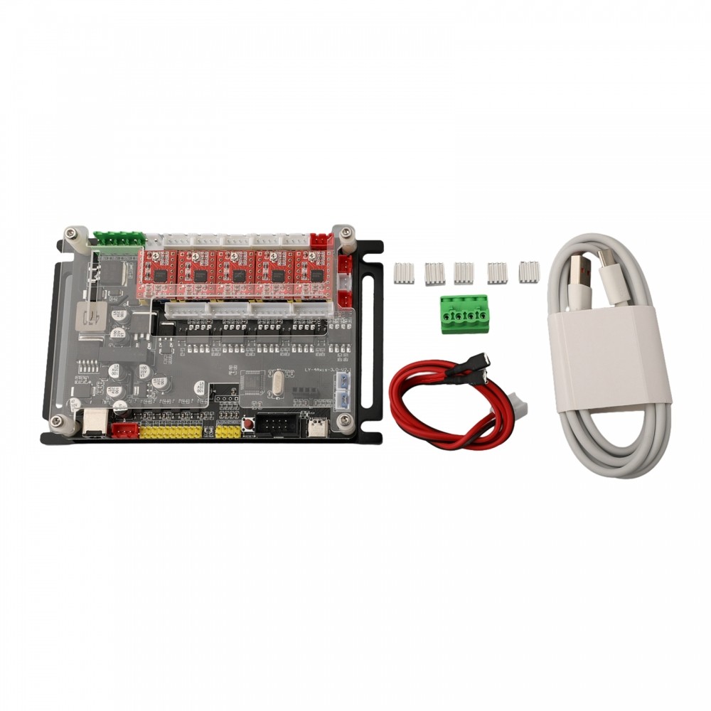 Para GRBL 4 Eixos Placa Controladora CNC Fresadora De Gravação USB Pronto
