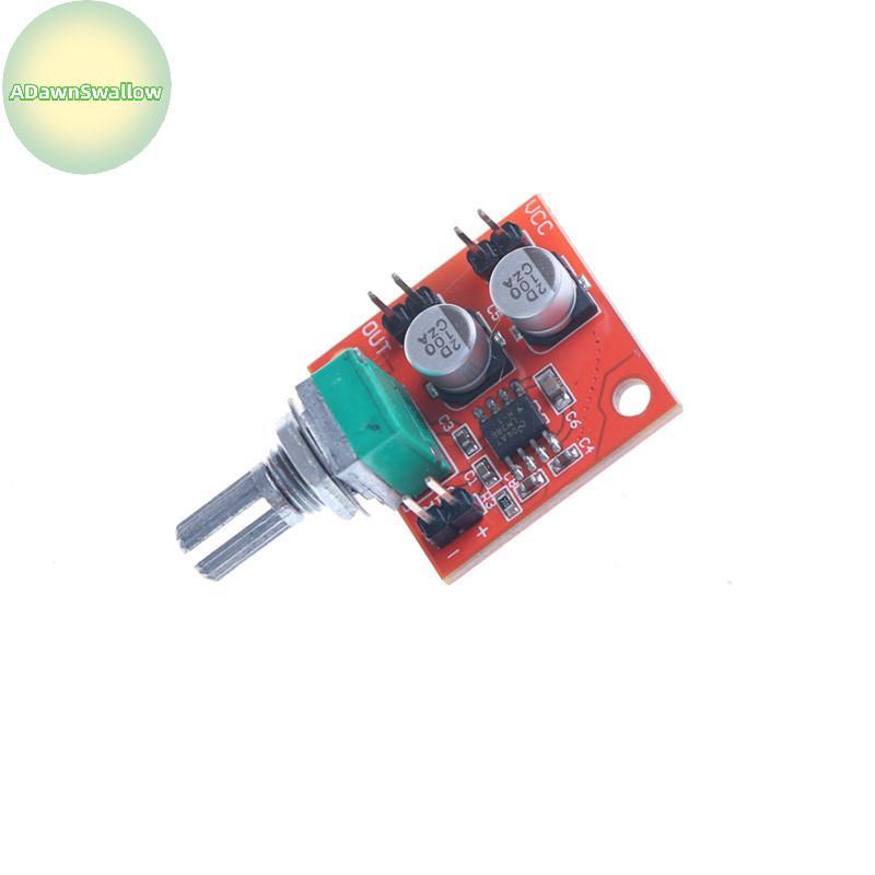 Placa Amplificadora De Potência De Microfone De Eletreto ADS LM386 Ganho 200 Vezes DC 3.7V-12V BR