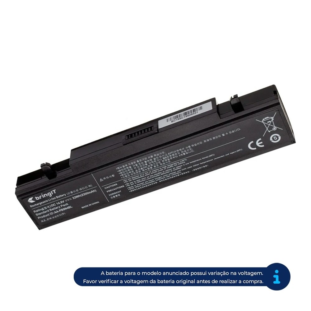 Bateria para Notebook Samsung Nt Series NT-RV411