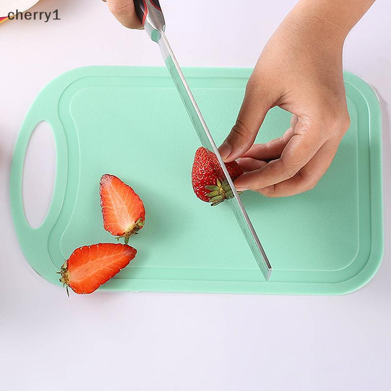 [cer] Mini Cozinha Antiderrapante Carne Frutas Vegetais Tábua De Cortar Alimentos Blo [VN]