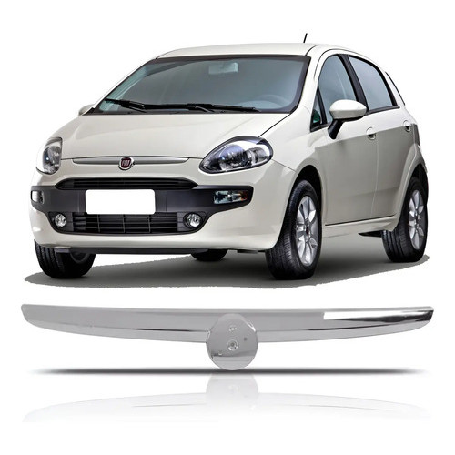 Friso Cromado Capo Fiat Punto 2012 2013 2014 2015 S/emblema