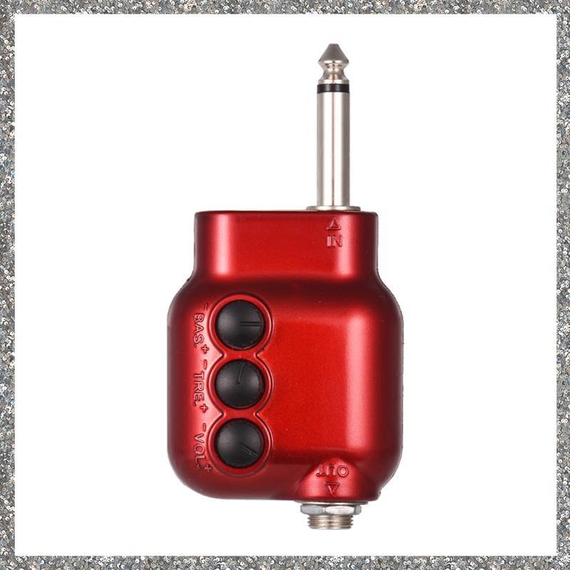 Mini Pré-Amplificador De Guitarra , Plugue De 6.35 Mm Com Controle De Volume EQ Agudo , Acessórios Para Acústica