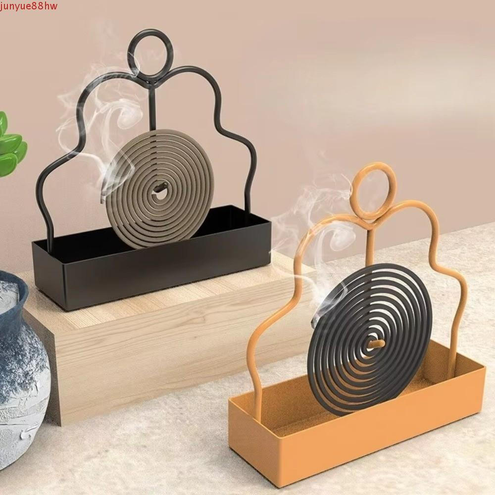 Suporte para incenso repelente de mosquitos, resistente à ferrugem e ao calor, prateleira de armazenamento para aromater