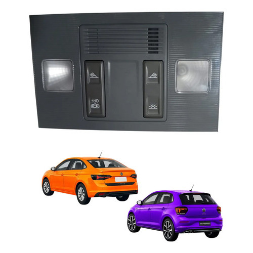 Luz Teto Volkswagen Polo Virtus 2020 A 2025 Original