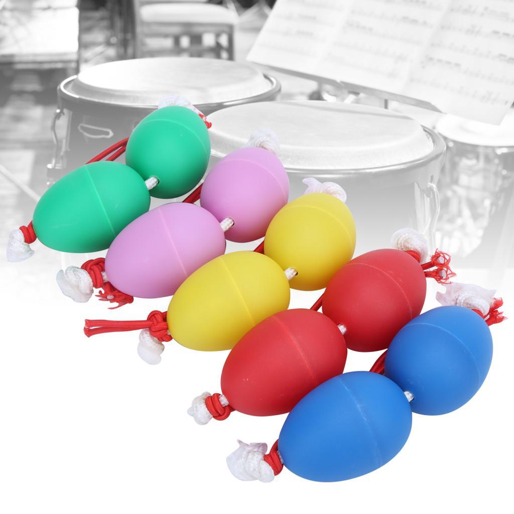 autohome-BR Karlak Maracas Ovos Coloridos Djembe Areia Percussão para Aprendizagem de Ritmo Características Nacionais -