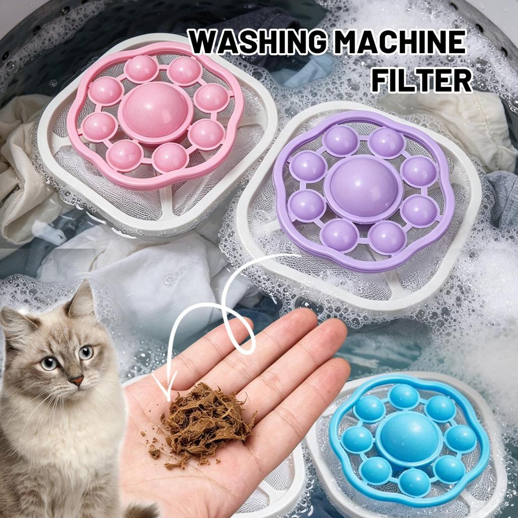 Acessório Coletor De Fiapos Para Máquina De Lavar 3/5 Unidades-Filtro De Malha Flutuante Reutilizável Removedor De Pêlos