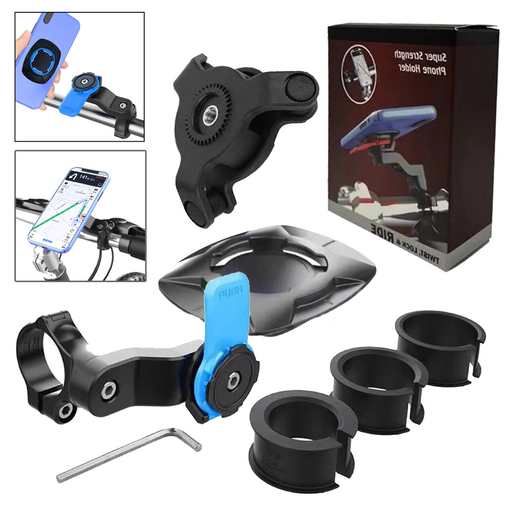 Suporte Para Celular No Guidão Para Motocicletas, Bicicletas De Estrada E Bicicletas Elétricas