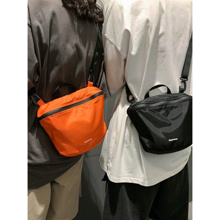 Novo estilo lazer esportes bolsa de ombro ao ar livre ciclismo das mulheres dos homens estilo náilon saco do mensageiro 