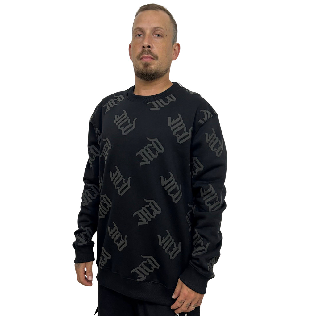 Moletom Mcd Especial Careca Caligraffiti Original Masculino