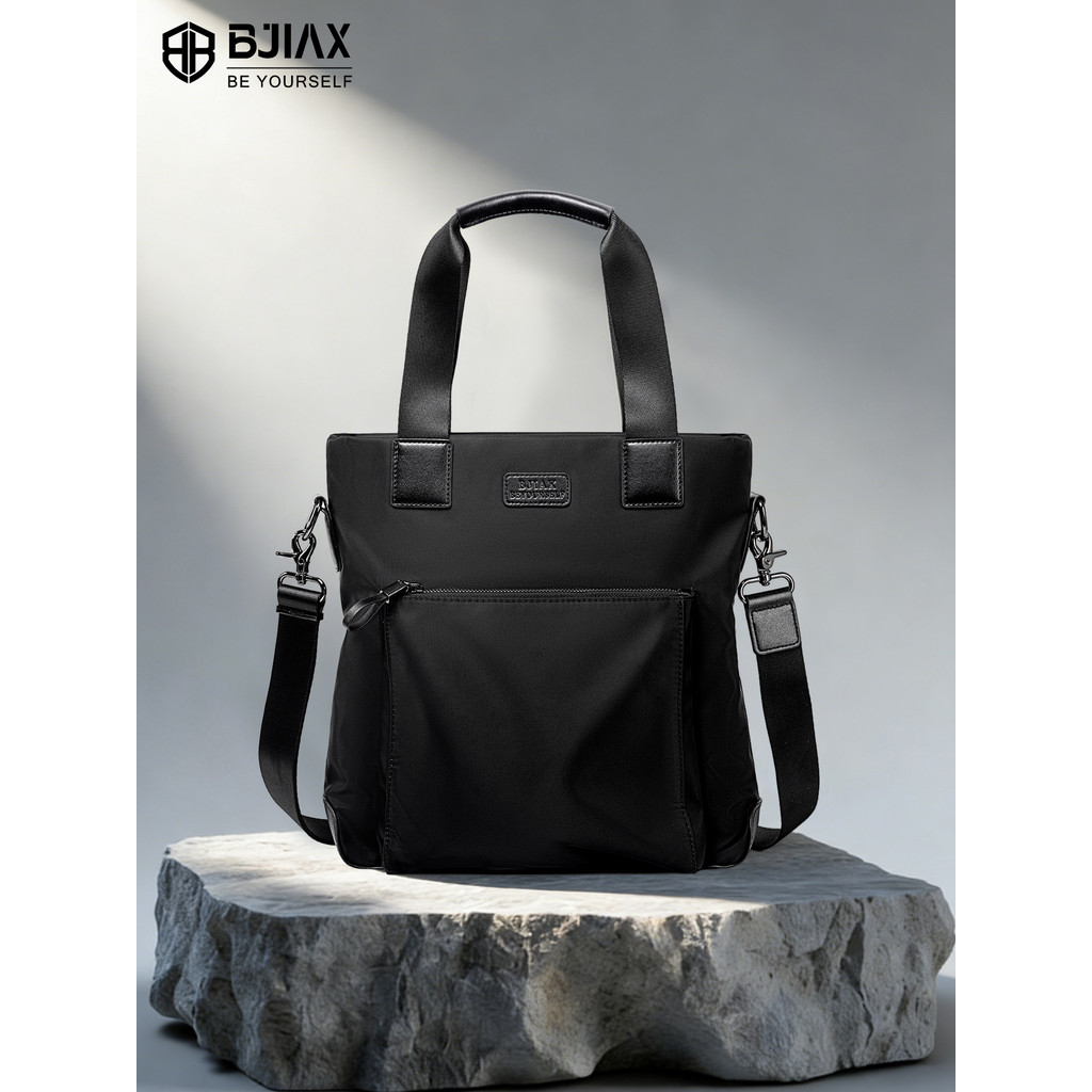 Macbook versão coreana bolsa masculina bolsa de negócios Vertical Casual bolsa mensageiro bolsa de ombro bolsa masculina