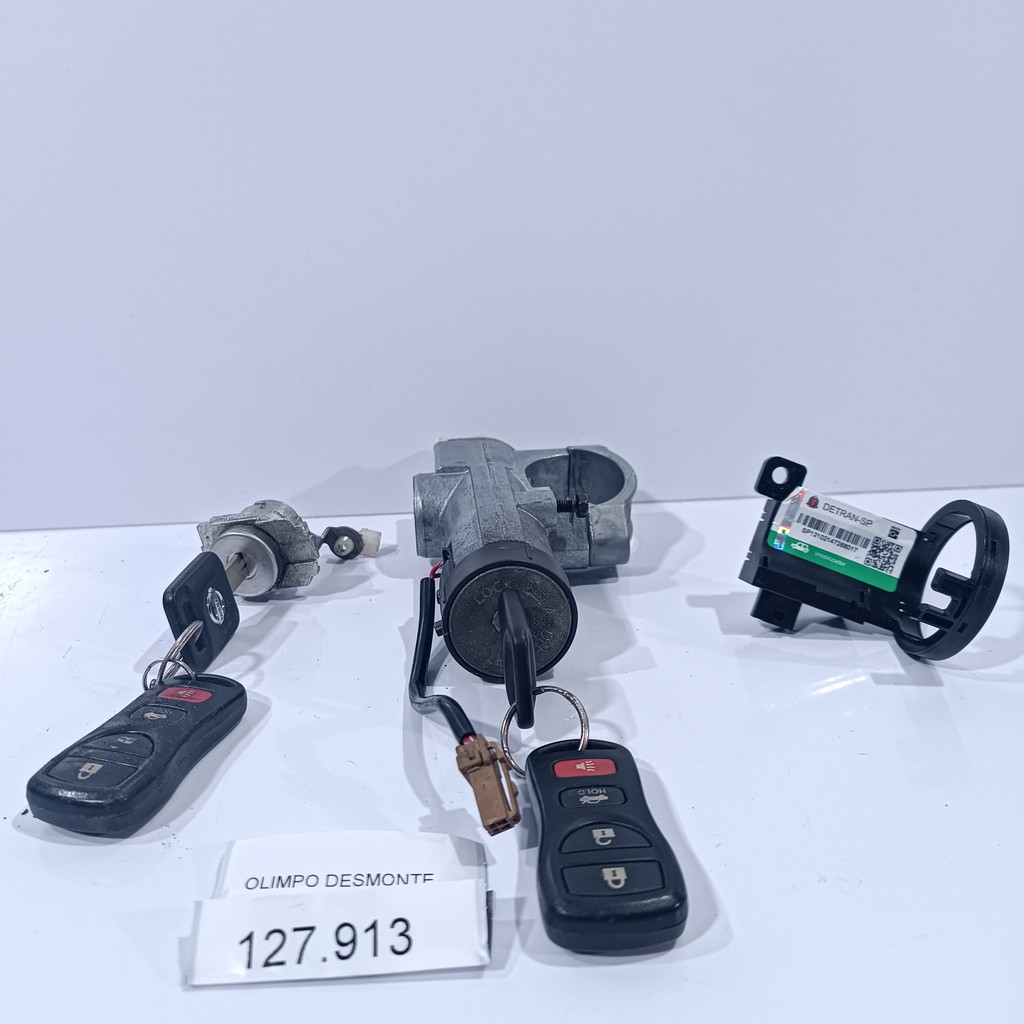 KIT IGNIÇÃO COMUTADOR CHAVE NISSAN SENTRA 2.0 07/12 ORIGINAL