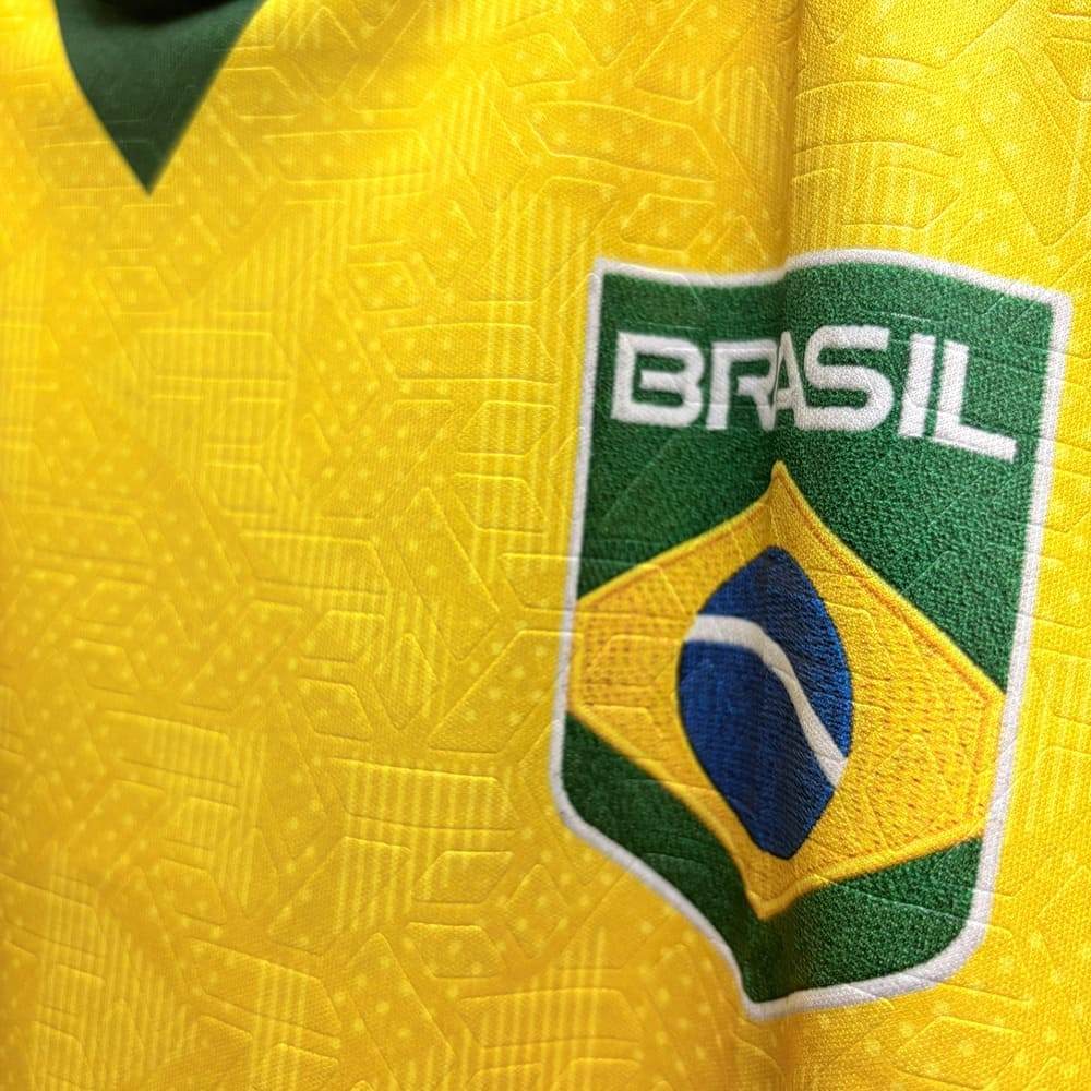 Camiseta Brasil Marin Dry Infantil Amarelo · foto 2