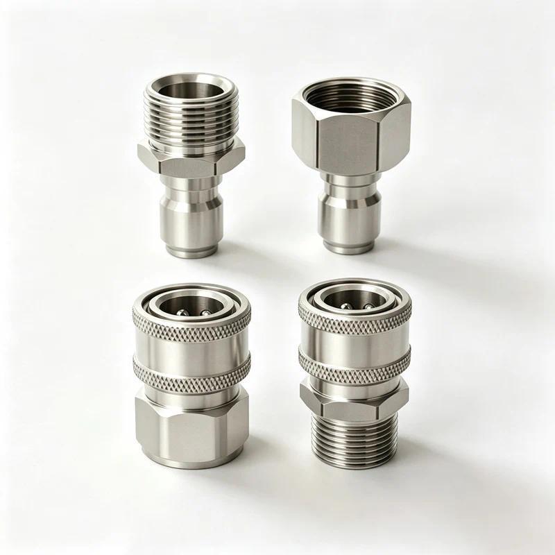 Kit De Conexão Rápida Para Lavadora De Pressão M22 14mm/15mm A 3/8 Mangueira Adaptador De Encaixe Bomba De Pistola De El