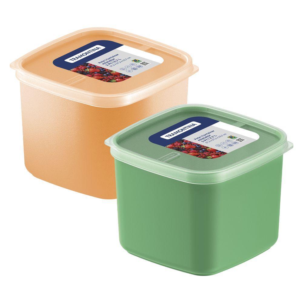 Pote Mix Color Misto 2,7l Tramontina,Fabricado Polipropileno