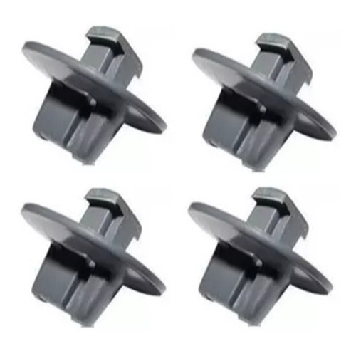 Grampo Fixação Tampa Inferior Painel F1000 4000 Kit 4 Peças