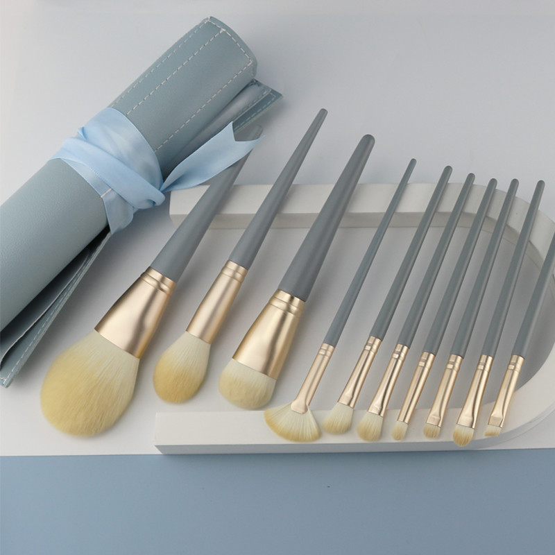 pincel maquiagem kit pincel maquiagem profissional 12 pçs Cangzhou conjunto de pincéis de maquiagem iniciante conjunto c