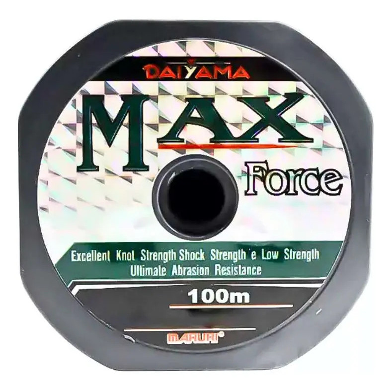 LINHA MARURI MONOFILAMENTO DAIYAMA MAX FORCE - 19LB - 0,29MM - 100M